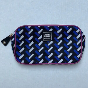Opening Ceremony Estee Lauder Zipper Cosmetic Travel Makeup Pouch Purse Bag Geo